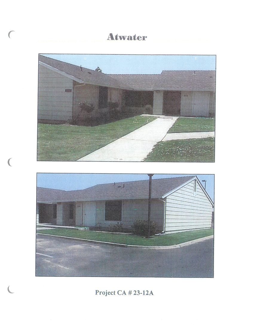 Photographs of project CA 23-12A in Atwater