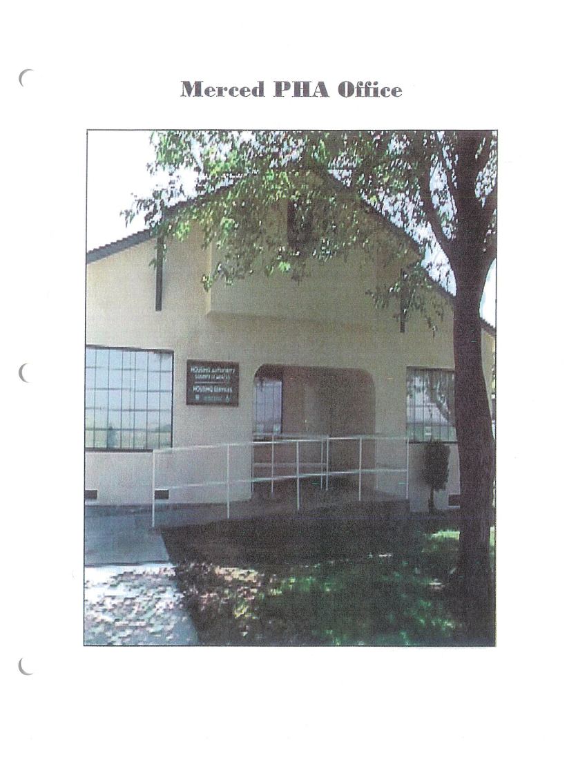 Merced Housing Authority office building