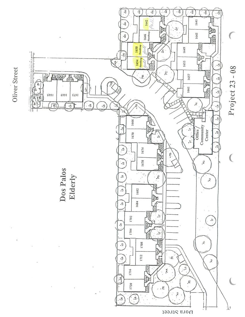 Site or floor plan for Valley View